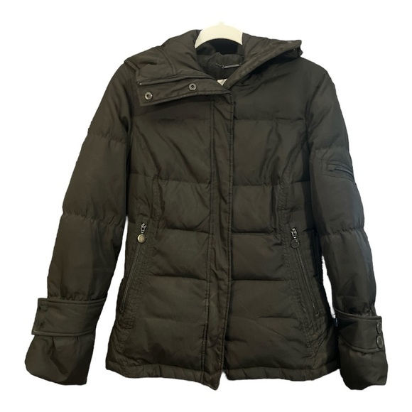 Calvin Klein Duck Down Puffer Winter Coat Black Size XS - Picture 1 of 5